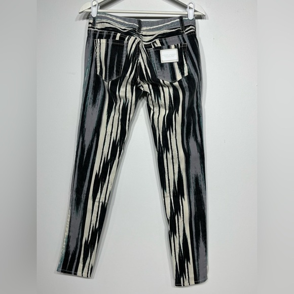 Armani exchange jeans white gray size 2 - Picture 3 of 12